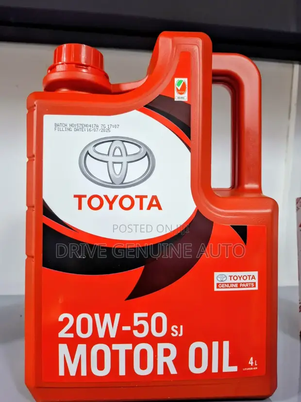 SAE 20W 50 API SJ Engine Oil - 1