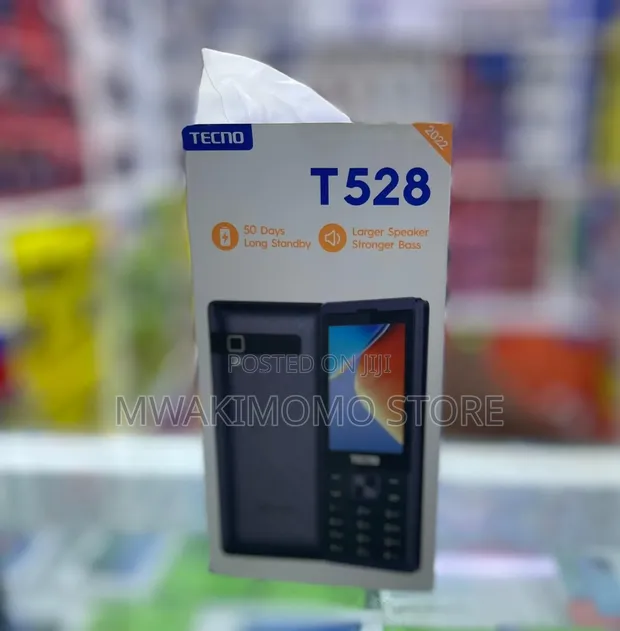 Tecno T528 Mpya Nyeusi - 1