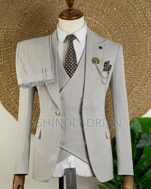 Suti ya Elite Cotton Royale - Pamba Nzito, Vipande 3