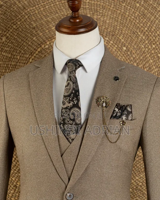 Golden Cotton Signature Suit - Ubora Mzito - 1