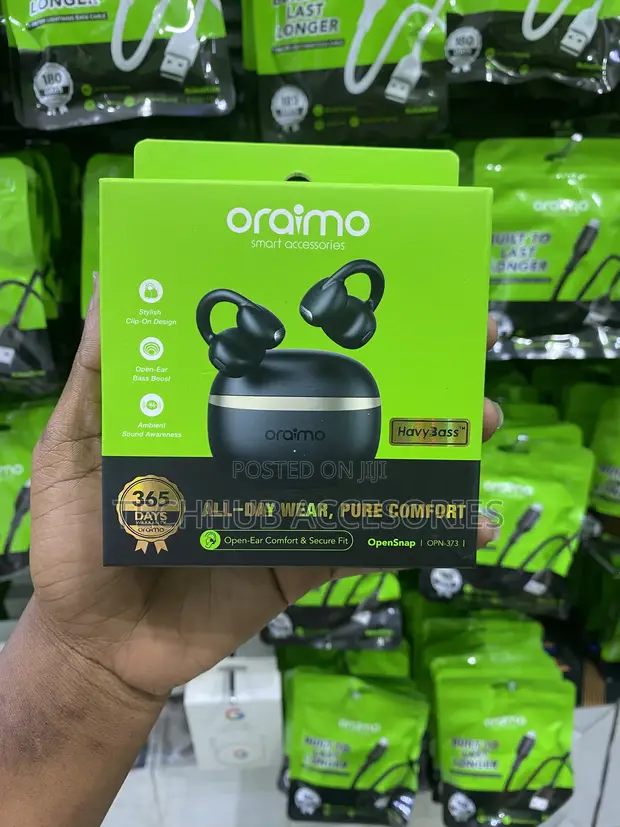 Oraimo OpenSnap Wireless Earbuds - 1
