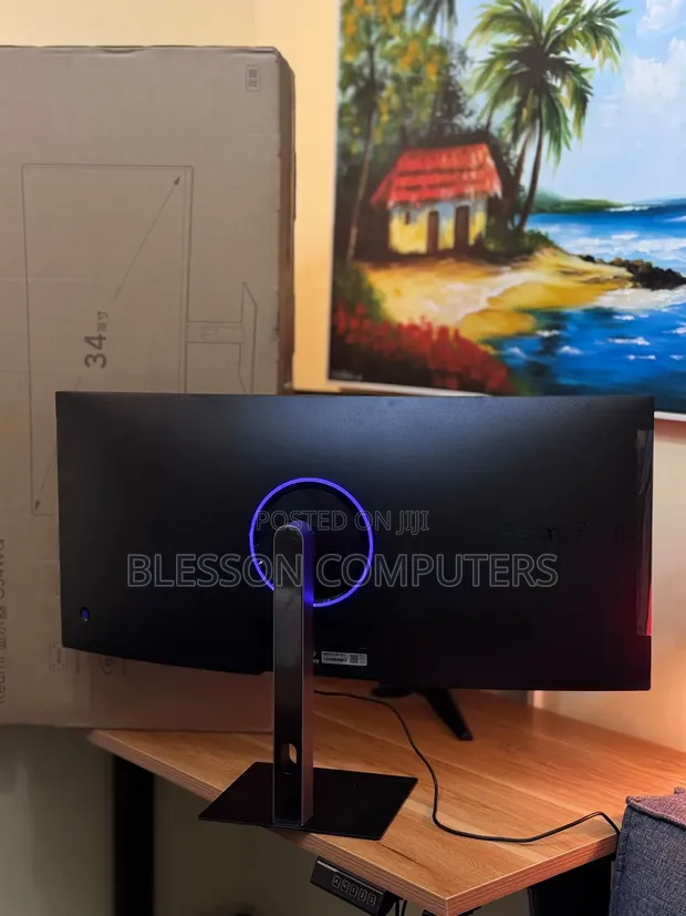 Redmi 34" Curved WQHD Ultrawide Monitor - 1