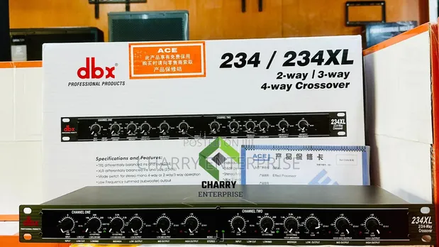 DBX 234/234XL Crossover - Njia 2/3/4 - 1