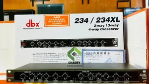 DBX 234/234XL Crossover - Njia 2/3/4