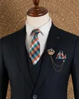 Royal Cotton Three-Piece Suit - 1