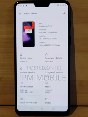 OnePlus 6 128GB Black