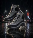 Gray Caterpillar Boots Collection - 3