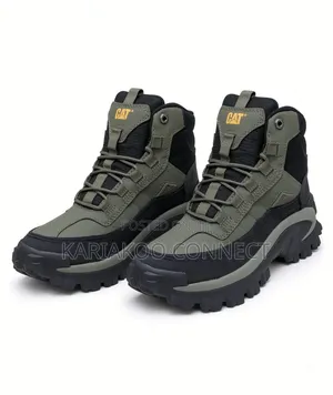 Green Caterpillar Boots Collection