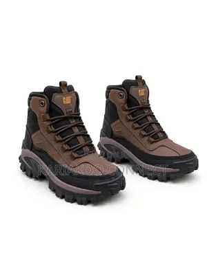 Brown Caterpillar Boots Collection