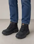 Black Caterpillar Boots Collection - 5