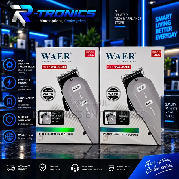 Waer WA-8300 Professional Hair Clipper - 1
