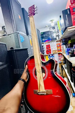 Galaton Acoustic Guitar - Red