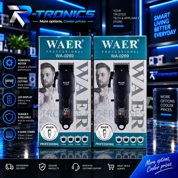 Waer WA-0269 Professional Hair Clipper - 1