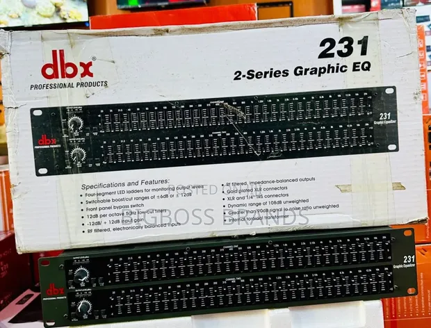 DBX 231XL Double 2-Series Graphic Equalizer - 1