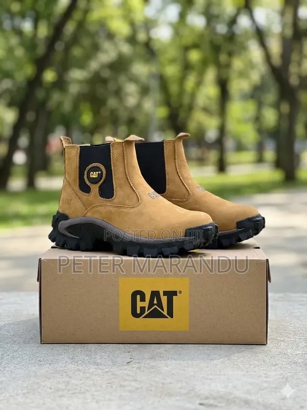 CAT Chelsea Boots (Heavy Duty Leather) - Brand New - 1