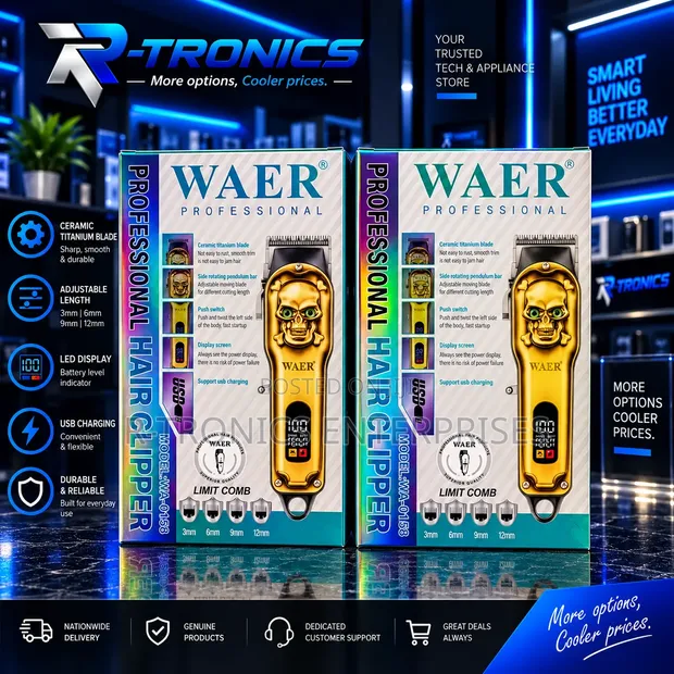 Waer WA-0158 Professional Hair Clipper - 1