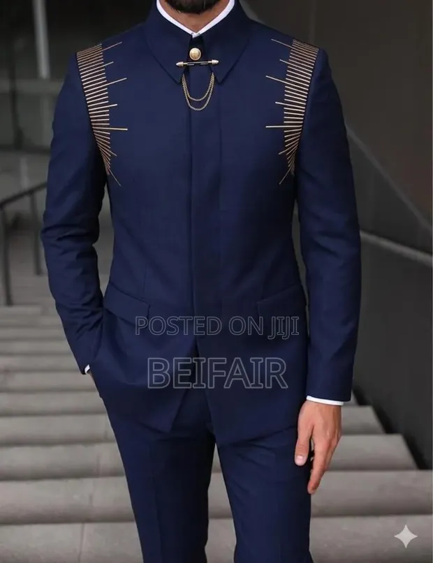Brand New Ricardo Suit - Dark Blue - 1