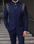 Brand New Ricardo Suit - Dark Blue - 1