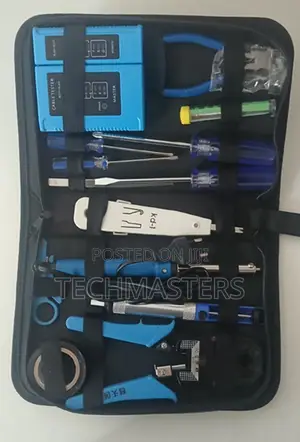 14pcs Network Tool Kit with Cable Tester & Crimper