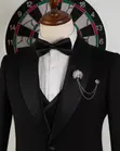 Marco Lorenzo Black Luxury Suit - 3