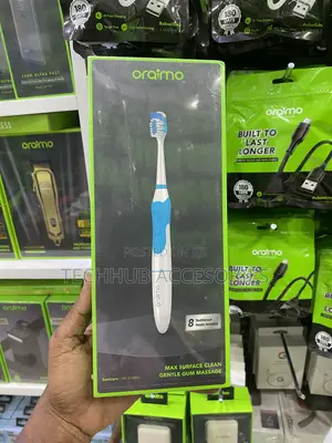 Oraimo 8-in-1 Battery-Powered Electric Toothbrush