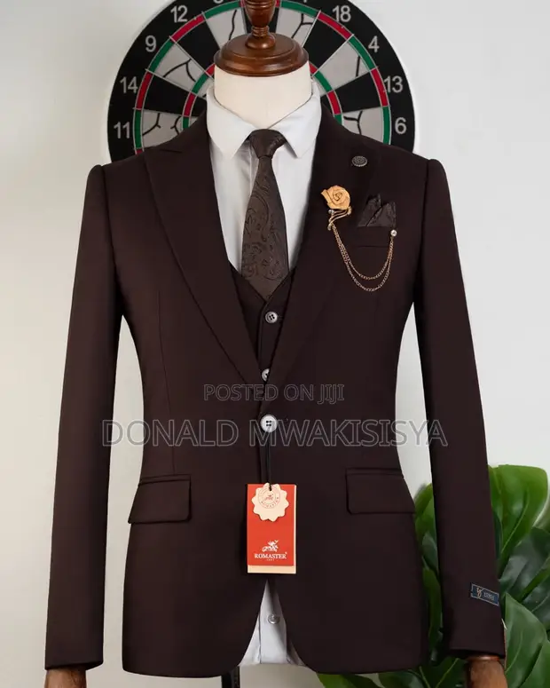 Marco Lorenzo Royal Suit - Coffee Color - 1