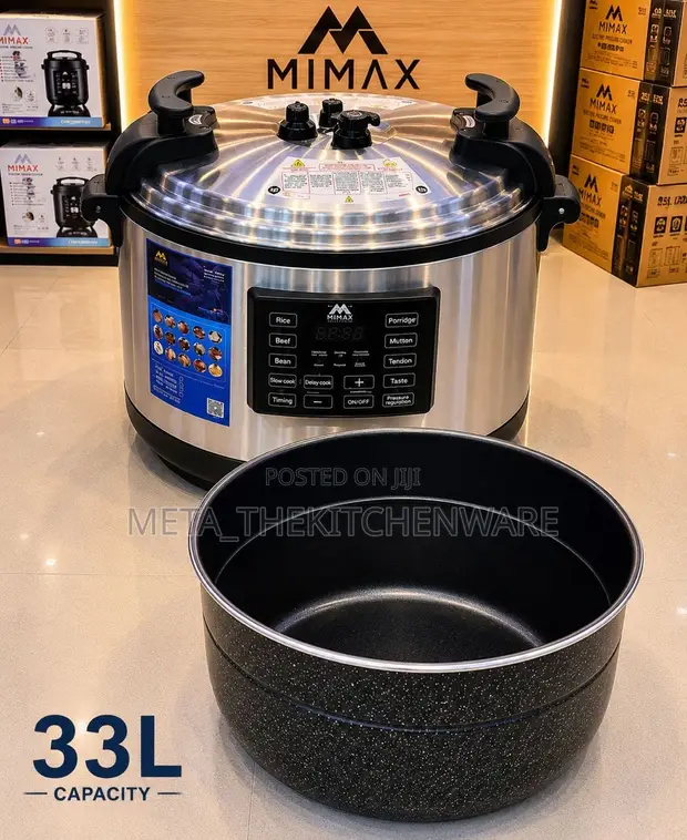 Mimax Commercial Electric Pressure Cooker 33L (16kg) - 1