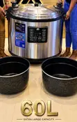 Mimax Commercial Electric Pressure Cooker 33L (16kg) - 3