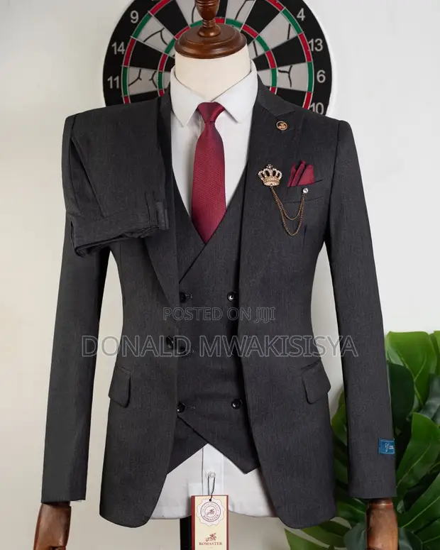 Marco Lorenzo Gray Suit - Brand New - 1