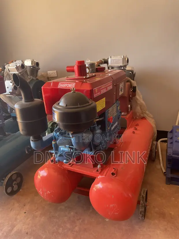 Compressor ya Dizeli yenye Mtungi - Pistoni 4 - 1