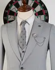 Marco Lorenzo Gray Plain Suit - 2