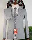 Marco Lorenzo Gray Plain Suit - 3