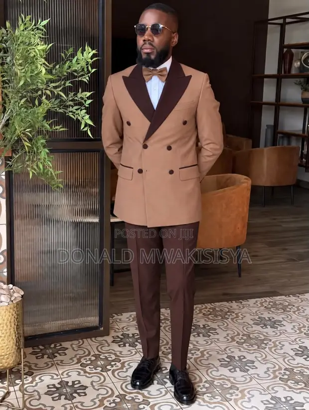Marco Lorenzo Landed Suit - Brown - 1