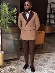 Marco Lorenzo Landed Suit - Brown - 1