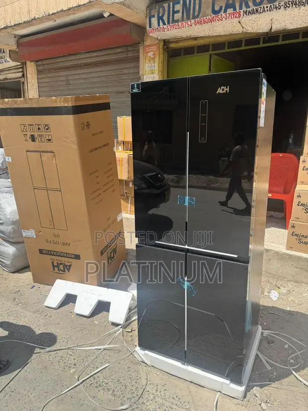ADH Fridge 558L ARF 175 Black Metallic - 1