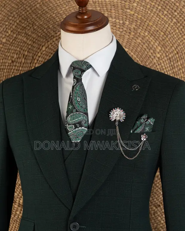 Marco Milano Men's Full Suit - Green - 1