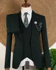 Marco Milano Men's Full Suit - Green - 3