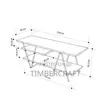 Essel Architectural Open-Frame TV Unit - 4