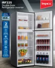 Impex IRF335 Non-Frost Refrigerator 368L - 3