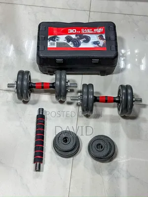 Bodyfit 20kg Adjustable Dumbbell Set - Brand New