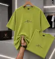 Round Neck T-Shirt - Green - 1