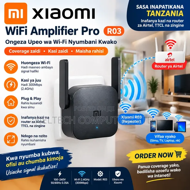 Xiaomi WiFi Range Extender Pro R03 (300Mbps) - 1