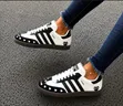 Luxe Kicks Heart Eyes Samba Sneakers - 4
