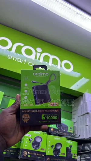 Oraimo PowerNova L11 Power Bank 10,000mAh 22.5W