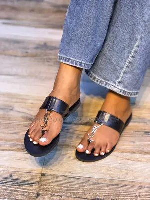 Luxe Heels CEO Casual Slide Sandals
