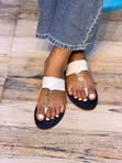 Luxe Heels CEO Casual Slide Sandals - 4