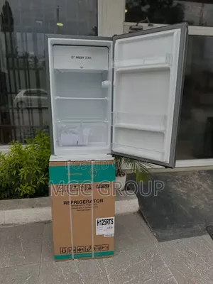 Hisense 90L Single Door Fridge (H125RTS) - Titanium Silver