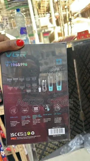 VGR Voyager Super Trim Barber Combo (V-196 & V-996) Clipper/Trimmer