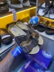 Suede Birkenstock Sandals - 1