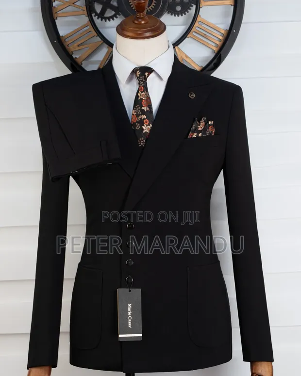Mario Casas Double-Breasted Slim Fit Suit - 1